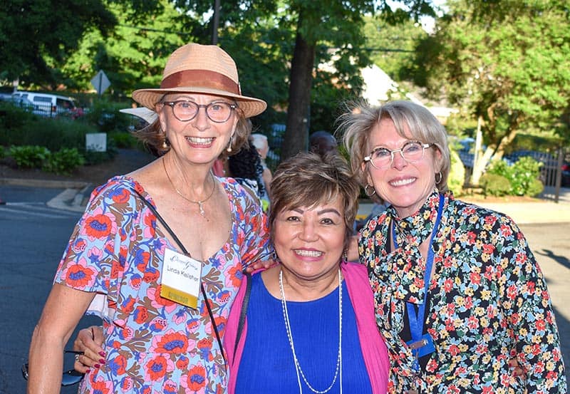 Linda Kelleher, Sonia Nguyen and Marta Hill Gray