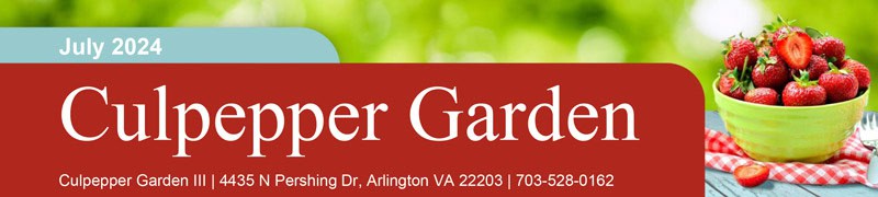 Culpepper Garden CGIII Newsletter July 2024